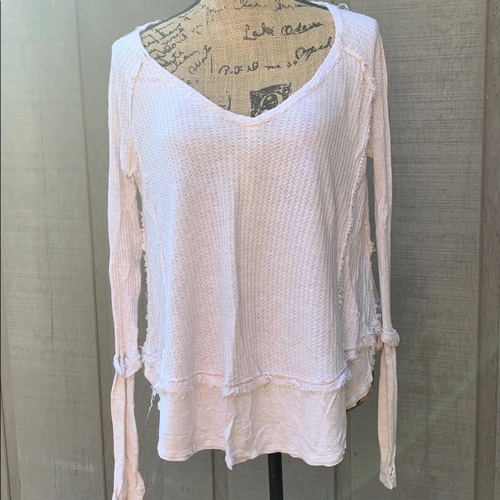 Free people cream sweater too